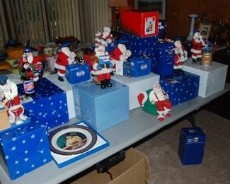 Pepsi Advertising Santas Clauses- Clothtique