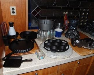 Cast iron cookware