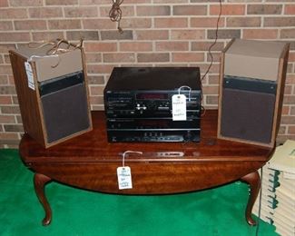 pair Bose Speakers-301, Yamaha receiver RX-V377