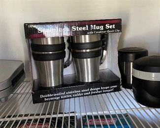 Coffee Steel mugs