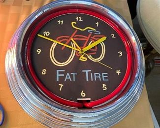 Fat Tire Clock