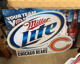 Bears Beer Sign