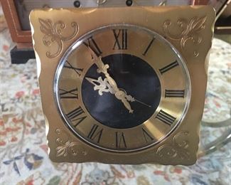 Seth Thomas Small Desk Clock 1 Jewel Made In Germany