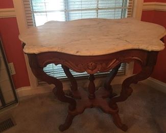 Vintage Marble Top Table