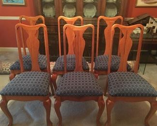 6 Vintage Dining Chairs