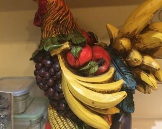 Rooster with Fruit Frock