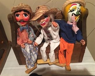 Marionettes vintage