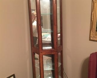 Corner Curio Cabinet
