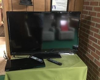 Two flat screen TV's in this sale