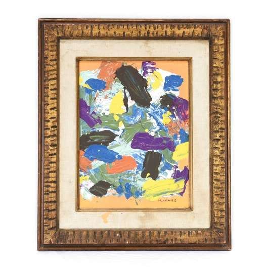 M. Chavez Abstract Color Field 