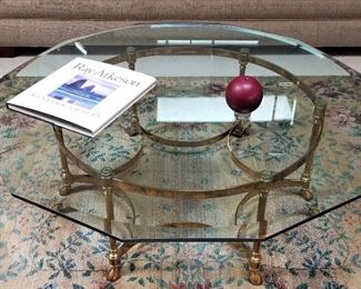 Have you ever seen a 12 sided glass coffee table?  In geometry, a dodecagon or 12-gon is any twelve-sided polygon.
