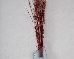 Modern side glass vases. Very unusual!