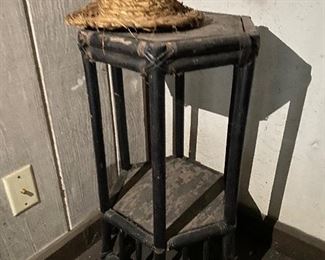 Antique plant stand