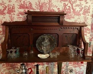 Gorgeous antique wall shelf
