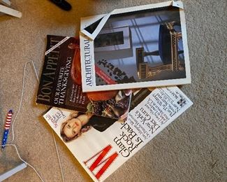 Array of magazines