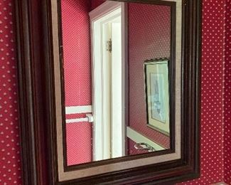 Framed mirror