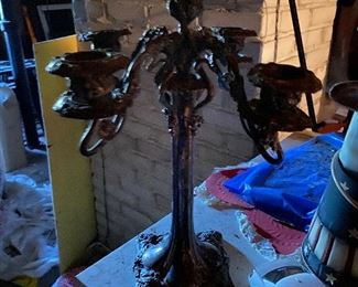 Antique candelabra