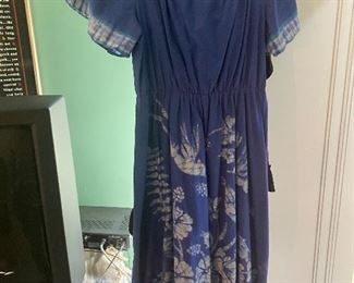 Vintage tie dye dress