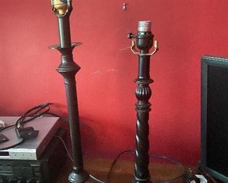 Table lamp stands