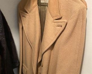 Camel hair coat