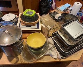 Baking, cooking items