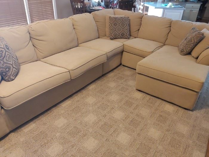 Custom Made Sectional Couch