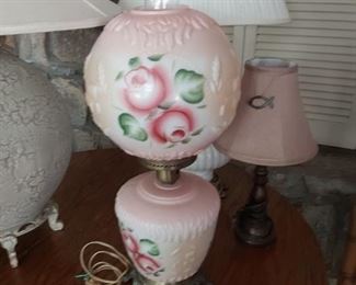 Vintage Gone with the Wind Lamp