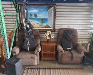 Authentic lazy boy recliners 50 dollars o.b.o.