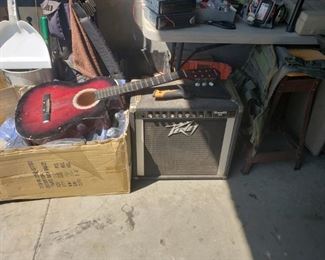guitars and amps