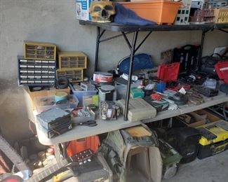 tons of tools and hard ware