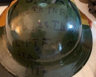 	#40	WWI US Steel Helmet dated 1918-1919	 $150.00 		