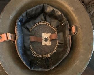 	#40	WWI US Steel Helmet dated 1918-1919	 $150.00 			