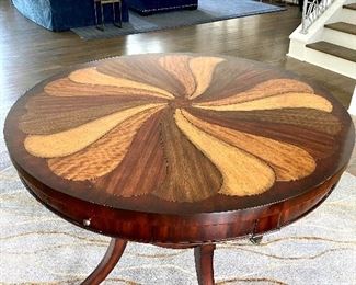 Gorgeous Inlaid Entry Table