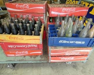 COKE, RC AND OTHER CARRIERS/BOTTLES 