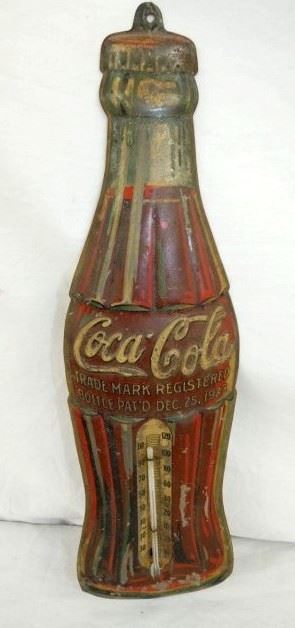 5X16 1923 COKE BOTTLE THERMOMETER 
