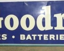120X29 B.F GOODRICH SIGN 