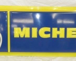 72X25 PLASTIC MICHELIN SIGN 