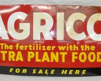 48X24 PORC. AGRICO FERTILIZER SIGN 