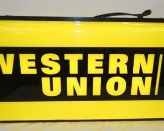 VIEW 2 OTHERSIDE LIGHTED WESTERN UNION  