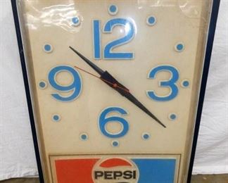 40X30 PEPSI LIGHTED STORE SIGN 