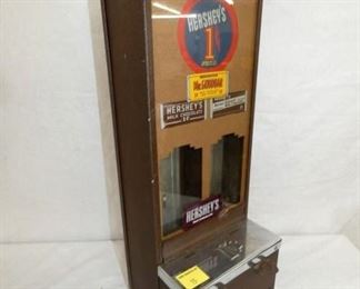 VIEW 2 SIDE 1CENT HERSHEY DISPENSER 