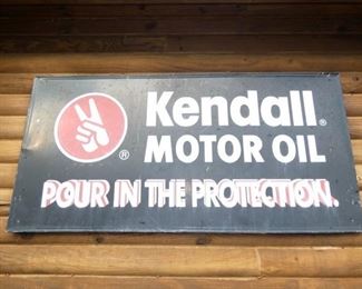 KENDALL MOTOR OIL SIGN 