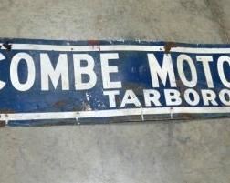 120X18 EDGECOMB MOTOR CO. SIGN 