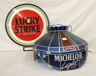 22/23IN LUCKY STRIKE,MICHELOB ADV. 