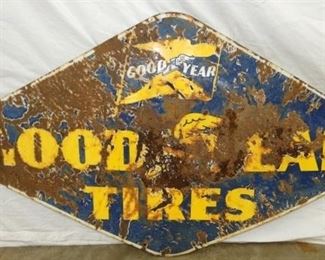 60X32 GOOD YEAR TIRES DIAMOND SIGN 