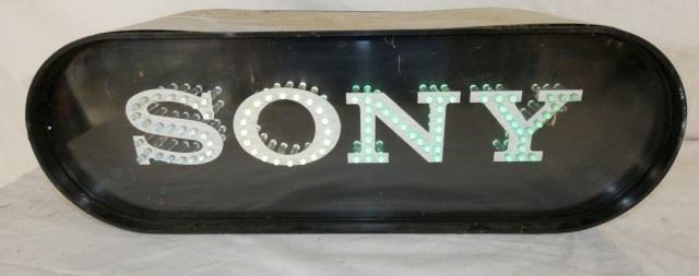 SONY LIGHTUP STORE SIGN 