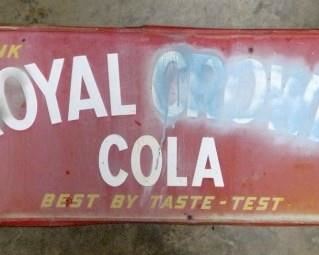 ROYAL CROWN COLA W/ BOTTLES 