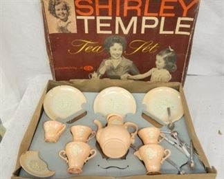 SHIRLEY TEMPLE TEA SET 