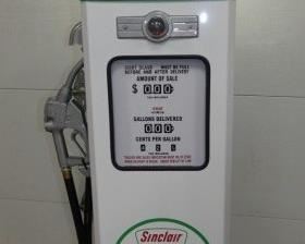 REPLICA SINCLAIR GAS PUMP 