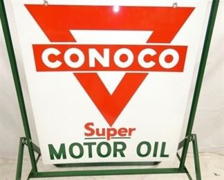 VIEW 2 CLOSEUP PORC. CONOCO MOTOR OIL 